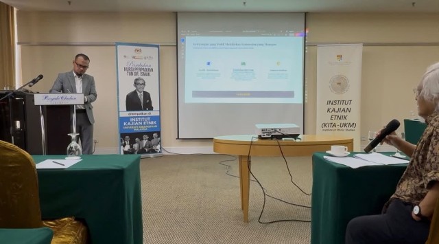 Bengkel pembentangan makalah, anjuran Institusi Kajian Etnik (KITA), UKM dibawah Kursi Tun Dr Ismail (KTDI).
