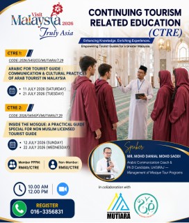 CONTINUING TOURISM RELATED EDUCATION (CTRE) – MOTAC